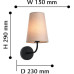 Бра Favourite Pfefferling 2364-1W