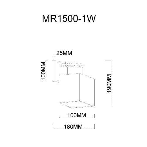 Бра MyFar Eileen MR1500-1W