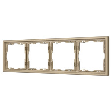 Рамка пластиковая Arlight FRM-NOBE-SFPL-4-GD 054225
