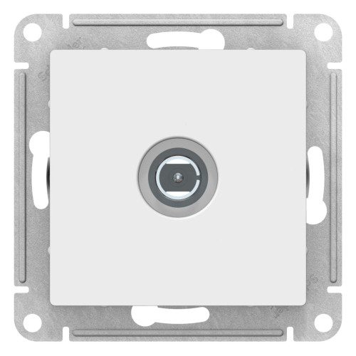 Розетка TV коннектор, механизм Systeme Electric AtlasDesign Лотос ATN001393 Розетка TV коннектор, механизм Systeme Electric AtlasDesign Лотос ATN001393