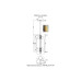 Подвесной светильник Crystal Lux AMARILLO SP12W LED BRASS