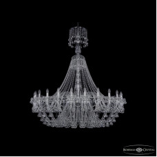 Подвесная люстра Bohemia Ivele Crystal 1409/24/530/XL-160 Ni