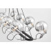 Подвесная люстра Lumina Deco LDP 9110-8-PR BK+CHR