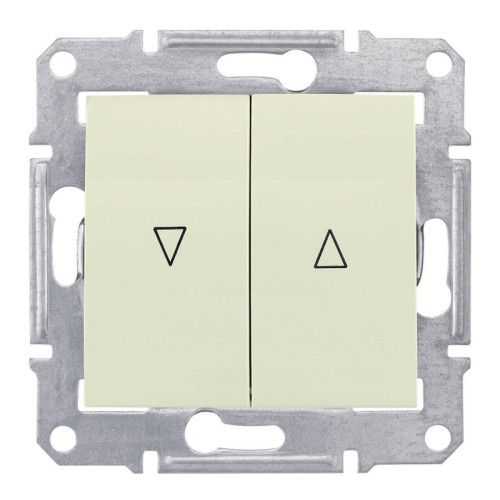 Выключатель для жалюзи злектрическая блокировка Schneider Electric Sedna SDN1300147