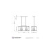 Подвесная люстра Lumina Deco Waldorf LDP 1140-8 BK+MD