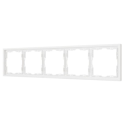 Рамка пластиковая Arlight FRM-NOBE-SFPL-5-WH 054227 Рамка пластиковая Arlight FRM-NOBE-SFPL-5-WH 054227