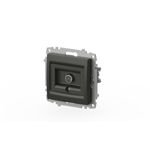Розетка для TV с экраном (концевая) ELBI Zena Vega 609-011100-273