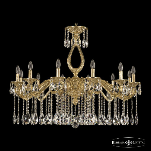 Подвесная люстра Bohemia Ivele Crystal Florence 71302/12/360 A G