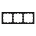 Рамка пластиковая Arlight FRM-NOBE-SFPL-3-BK 054220 Рамка пластиковая Arlight FRM-NOBE-SFPL-3-BK 054220