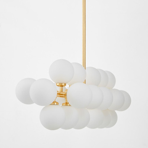 Люстра на штанге Lumina Deco Marsiada LDP 6033-24 GD