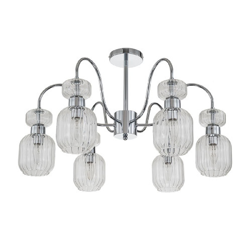Люстра на штанге Escada Gloss 1141/6PL Chrome/Clear