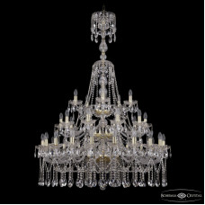 Подвесная люстра Bohemia Ivele Crystal 1413/20+10+5/400/XL-158/3d G