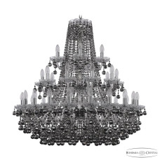 Подвесная люстра Bohemia Ivele Crystal 1409/20+10+5/360/3d Ni R781