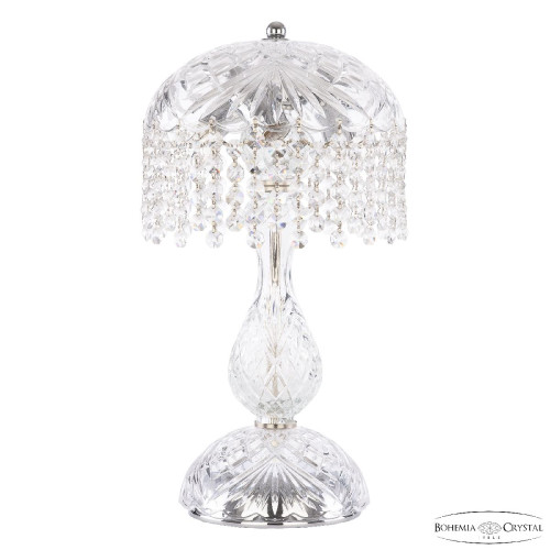 Настольная лампа Bohemia Ivele Crystal 14781L1/22 Ni R Настольная лампа Bohemia Ivele Crystal 14781L1/22 Ni R