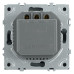 Выключатель карточный Stekker Эмили RSW40-5114-10 платиново-серый, soft touch 50699