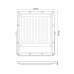 Прожектор Uniel ULF-F51D-150W/6500K IP65 200-240V GREY UL-00012760