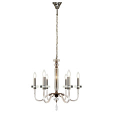 Подвесная люстра iLamp Vibe P9474-6 Nickel