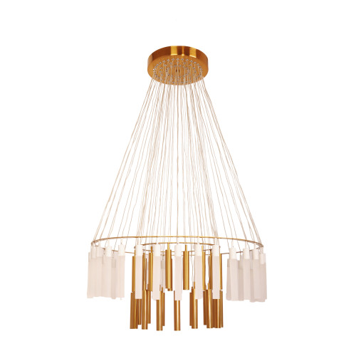 Подвесная светодиодная люстра Abrasax Mia PL.4303-68BR