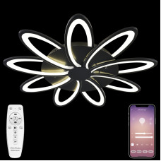 Потолочная люстра Natali Kovaltseva Holder HIGH-TECH LED LAMPS 82009 BLACK