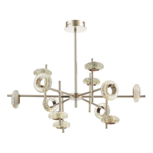 Люстра на штанге Escada 10252/12LED Gold Люстра на штанге Escada 10252/12LED Gold