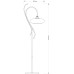 Торшер Kutek San Marino Shade SAN-LS-1(Z)CR