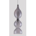 Подвесной светильник Crystal Lux Iris SP1 B Smoke