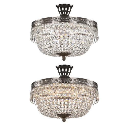 Потолочный светильник Bohemia Ivele Crystal 19011/35IV/LED-DIM Ni