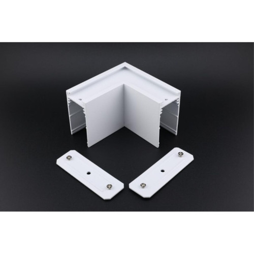 Соединитель угловой плоский для магнитного шинопровода Aployt Magnetic track 220 APL.0282.10.01