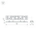 Экран линзованный Arlight SL-LINE-W20-30deg-540 041791