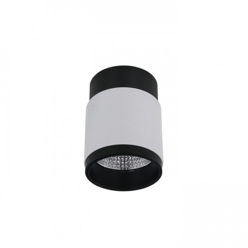 Накладной светильник iLedex Delta 1955-10W-3000K-36 BK+WH