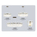Настенный светильник Ambrella Light High Light Crystal LH31257