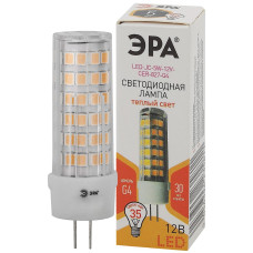 Лампа светодиодная Эра G4 5W 2700K LED JC-5W-12V-CER-827-G4 Б0049087