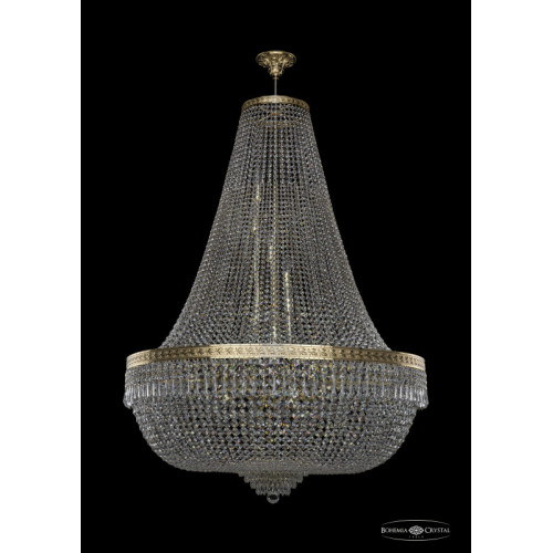 Люстра на штанге Bohemia Ivele Crystal 19271/H2/100IV G