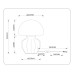 Настольная лампа Ambrella Light High Light Ceramo Modern LH53249