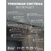 Трековая система со светильниками №6 трехфазная накладная Eldeko (48В, форма - прямая, 3м, 4000K) черная Hesby Lighting HSBL_kompl_E006_NI3B4K