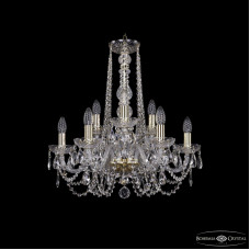 Подвесная люстра Bohemia Ivele Crystal 1402/6+3/195/h-58 G