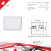 Встраиваемый светильник Reluce 70602-9.0-001OL LED15W WH 4000K