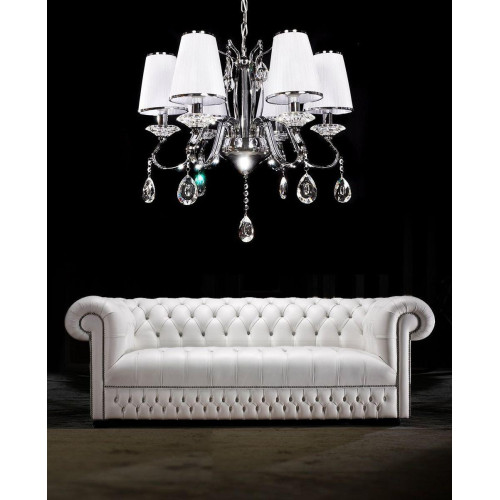 Подвесная люстра Lumina Deco Finezzia LDP 9267-6 CHR