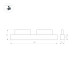 Трековый светильник Arlight Mag-Orient-Flat-L690-24W Warm3000 035570