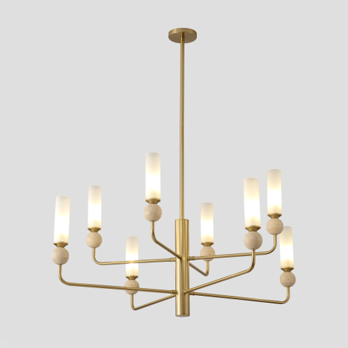 Люстра на штанге Crystal Lux SIMPLY SP8 BRASS Люстра на штанге Crystal Lux SIMPLY SP8 BRASS