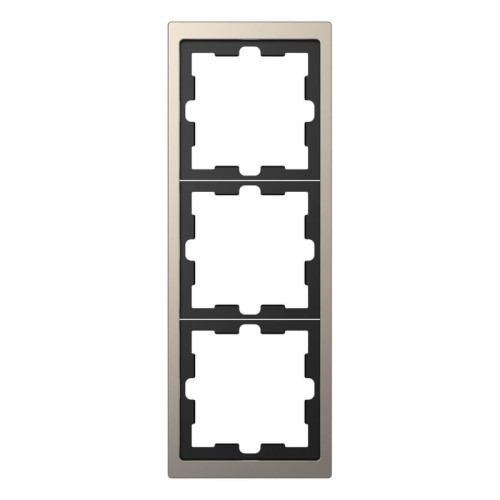 Рамка 3-постовая Schneider Electric Merten D-Life MTN4030-6550