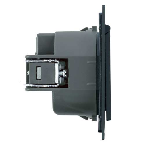 Розетка 1-местная Stekker 250В 16А Мия RST16-3112-05 50455