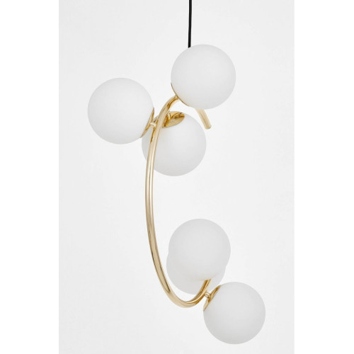 Подвесная люстра Lumina Deco Bonio LDP 7031-6 F.GD