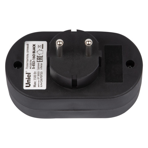 Сетевой разветвитель Uniel S-ES2-16O BLACK UL-00011234