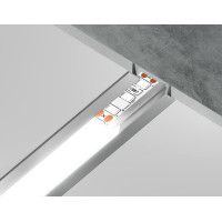 Алюминиевый встраиваемый профиль Ambrella Light Alum Profile GP1001AL