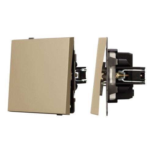 Механизм выключателя одноклавишный проходной Arlight SWT-TENDO-MKP1-SFPL-GD (230V, 10A) 054580 Механизм выключателя одноклавишный проходной Arlight SWT-TENDO-MKP1-SFPL-GD (230V, 10A) 054580