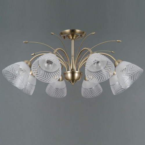 Люстра на штанге Illumico IL0594-8CSQ-25 AB AREZZO