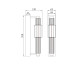 Настенный светильник Maytoni Verticale MOD308WL-L9GN3K
