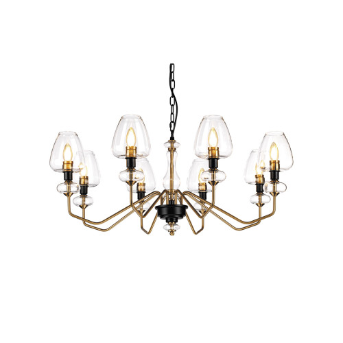 Подвесная люстра Elstead Lighting Armand DL-ARMAND8-AB