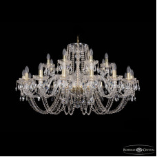 Подвесная люстра Bohemia Ivele Crystal 1402/16+8/400 G